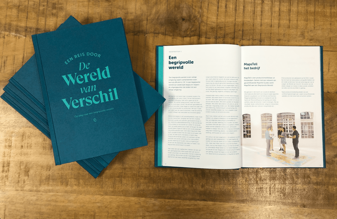 MapsTell - Een Reis door de Wereld van Verschil Boek