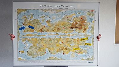 MaspTell Magneetbord - Wereld van Verschil - Nederlands